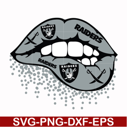 las vegas raiders lip svg, raiders lip svg, nfl svg, png, dxf, eps digital file nfl18102012l