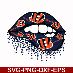 cincinnati bengals lips svg, cincinnati bengals svg, bengals svg, sport svg, nfl svg, png, dxf, eps digital file nfl1810