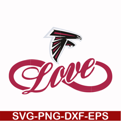 atlanta falcons love svg, falcons svg, sport svg, nfl svg, png, dxf, eps digital file nfl2110202012t