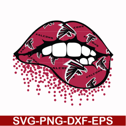 atlanta falcons lips svg, falcons svg, sport svg, nfl svg, png, dxf, eps digital file nfl2110202028t