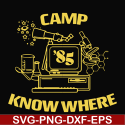 camp know where, levi's x stranger things svg, png, dxf, eps digital file cmp077