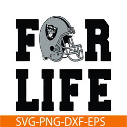 raiders for life svg png dxf eps, football team svg, nfl lovers svg nfl2291123112