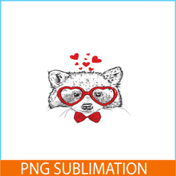 racoon sunglasses png, funny valentine png, valentine holidays png