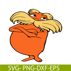 lorax character svg, dr seuss svg, dr. seuss' the lorax svg ds105122314