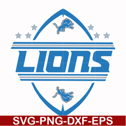 detroit lions svg, lions svg, sport svg, nfl svg, png, dxf, eps digital file nfl2410202060t
