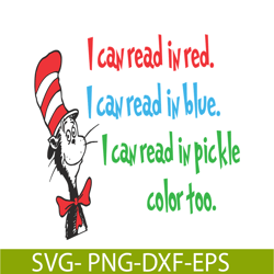 i can read in red svg, dr seuss svg, dr seuss quotes svg ds1051223113
