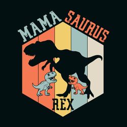 mama saurus rex sunset vintage svg, mothers day svg, mothers gift svg, mama svg, mom svg, digital download