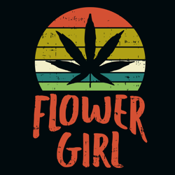 flower girl svg, flower svg, girl svg, cannabis svg, cannabis weed svg clipart, digital download