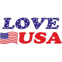 love usa svg, 4th of july svg, happy 4th of july svg, independence day svg, digital download