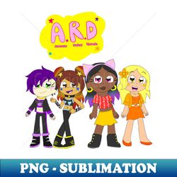 ARD - Retro PNG Sublimation Digital Download - Perfect for Sublimation Art
