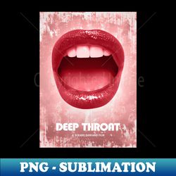 deep throat a gerard damiano - premium png sublimation file - add a festive touch to every day