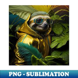 ai fashion sloth - special edition sublimation png file - perfect for sublimation art