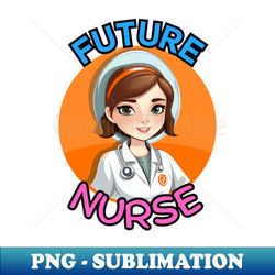 future nurse - artistic sublimation digital file - bring your designs to life