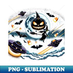 Alien UFO theme halloween - Premium Sublimation Digital Download - Boost Your Success with this Inspirational PNG Download