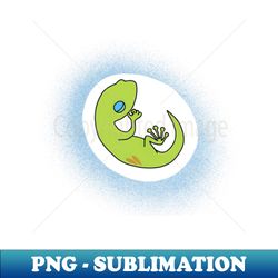 baby gecko - sublimation-ready png file - fashionable and fearless