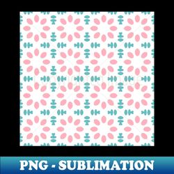 seamless pattern with abstract flowers - artistic sublimation digital file - fashionable and fearless