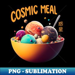 Cosmic Meal - Exclusive Sublimation Digital File - Fashionable and Fearless