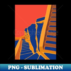 Stairs To Heaven - Instant PNG Sublimation Download - Defying the Norms