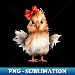 xmas chicken - instant png sublimation download - unleash your inner rebellion