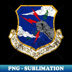 Strategic Air Command Military Pilot Roundel [Back] - Elegant Sublimation PNG Download - Boost Your Success with this Inspirational PNG Download