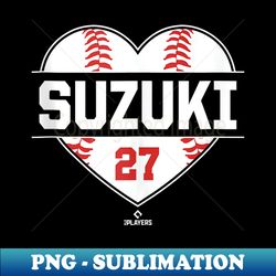 vintage baseball bat gameday seiya suzuki chicago mlbpa - stylish sublimation digital download - unleash your creativity