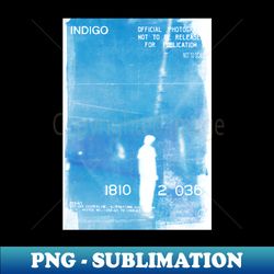 shade of you - indigo - decorative sublimation png file - defying the norms