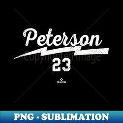 vintage gameday david peterson new york mlbpa - png transparent sublimation file - create with confidence