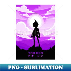 tao ren  shaman king - sublimation-ready png file - perfect for personalization