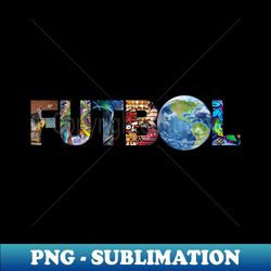 futbol staff - signature sublimation png file - vibrant and eye-catching typography