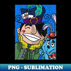 mad hatter - instant png sublimation download - instantly transform your sublimation projects