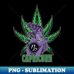 capricorn weed shirt zodiac cannabis capricorn marijuana shirt capricorn gift capricorn zodiac tee capricorn tee zodiac birthday gift active - premium sublimation digital download - stunning sublimation graphics