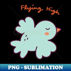 Flying High - Elegant Sublimation PNG Download - Create with Confidence