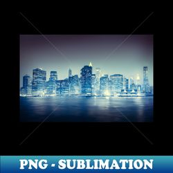 new york buildings city scape - png transparent sublimation file - spice up your sublimation projects