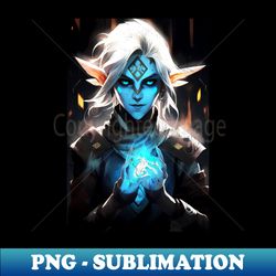 crystal guardian - modern sublimation png file - perfect for sublimation art
