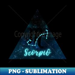 scorpio pyramid - professional sublimation digital download - vibrant and eye-catching typography