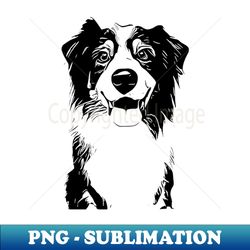 smiley dog - png transparent sublimation design - unlock vibrant sublimation designs