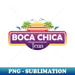boca chica beach texas tropical palm trees sunset - summer - high-quality png sublimation download - defying the norms