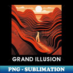 grand illusion - creative sublimation png download - unlock vibrant sublimation designs