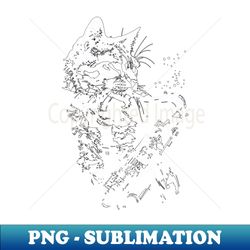 sax cat - exclusive sublimation digital file