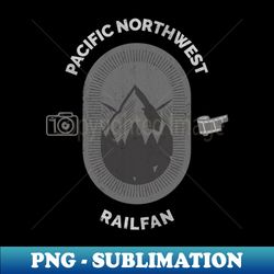 pacific northwest railfan - elegant sublimation png download