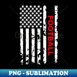 football usa flag for americans - instant sublimation digital download