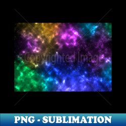 digital colorful galaxy art - instant sublimation digital download