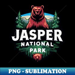 bear jasper national park - digital sublimation download file