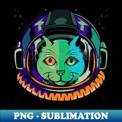 galaxy astronaut space cat owner kitten nerd - high-resolution png sublimation file