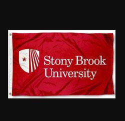 Stony Brook Seawolves Flag 3x5ft- Banner Man-Cave Garage Style 1