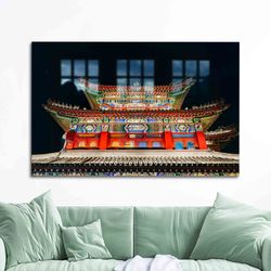 glass wall decor, glass printing, glass, city landscape tempered glass, todai-ji temple glass wall, landscape glass wall