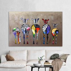 tempered glass, wall decor, mural art, banksy tempered glass, abstract glass wall art, abstract zebra tempered glass,