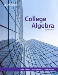 solution manual for college algebra 8th edition by james stewart, lother redlin, saleem wattson
