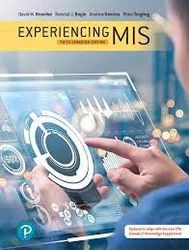 instructor solution manual for experiencing mis 5th canadian edition by david m kroenke, andrew gemino, peter tingling