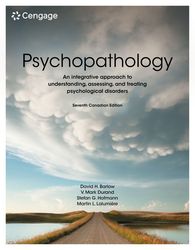 psychopathology an intergrative approach to understanding, assessing, and treating psychological disorders 7th canadian
